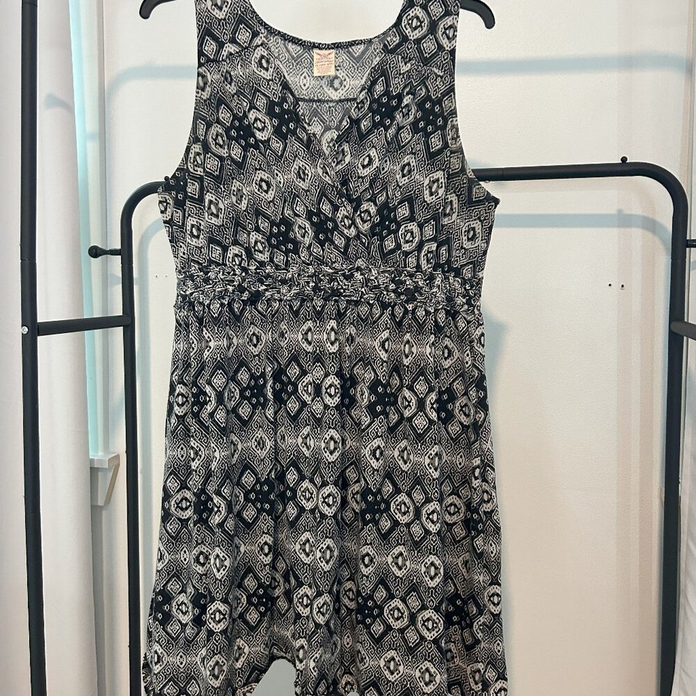 Black and White Dress